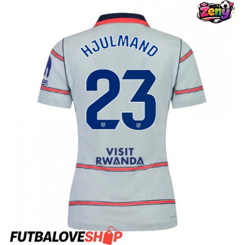 Dres Atletico Madrid Morten Hjulmand #23 Tretina pre Ženy 2026-27 Krátky Rukáv